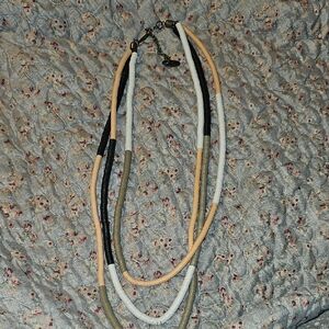 Retired Plunder Multicolor Layered Necklace Haley